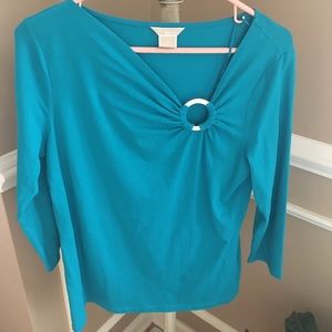 Quarter sleeve blouse